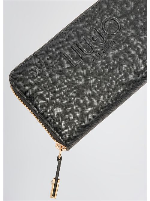 wallet woman black LIU JO | AA5155E0087/22222